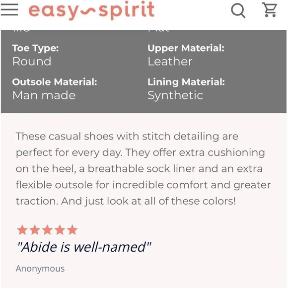 Easy Spirit Abide Smooth Brown Slip On‎ Loafer Size 9 WW Extra Wide New In Box - Picture 11 of 13